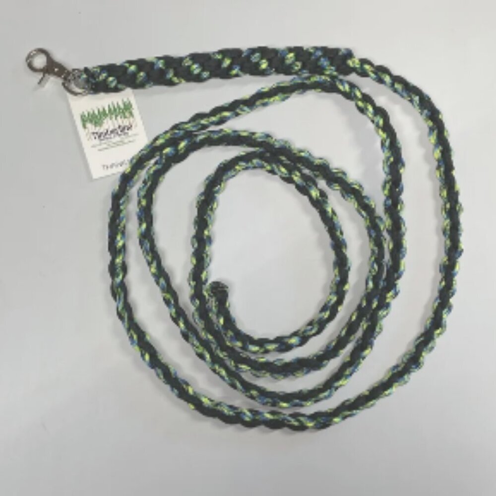 PARACORD: LEAD ROPE AQUATIC CALI CORD & BLACK